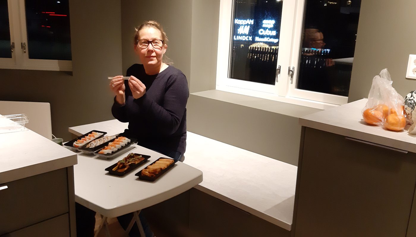 Første måltid i Tessems veg