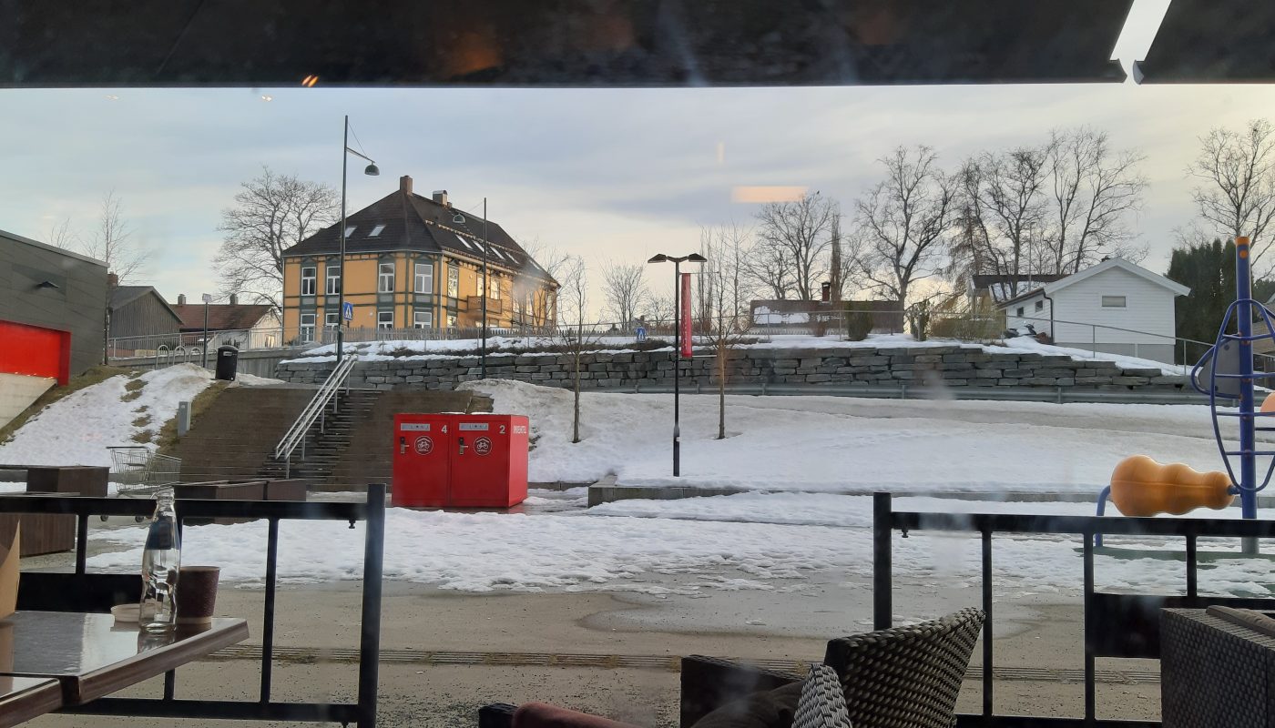 Med utsikt fra Krem på Sirkus Shopping